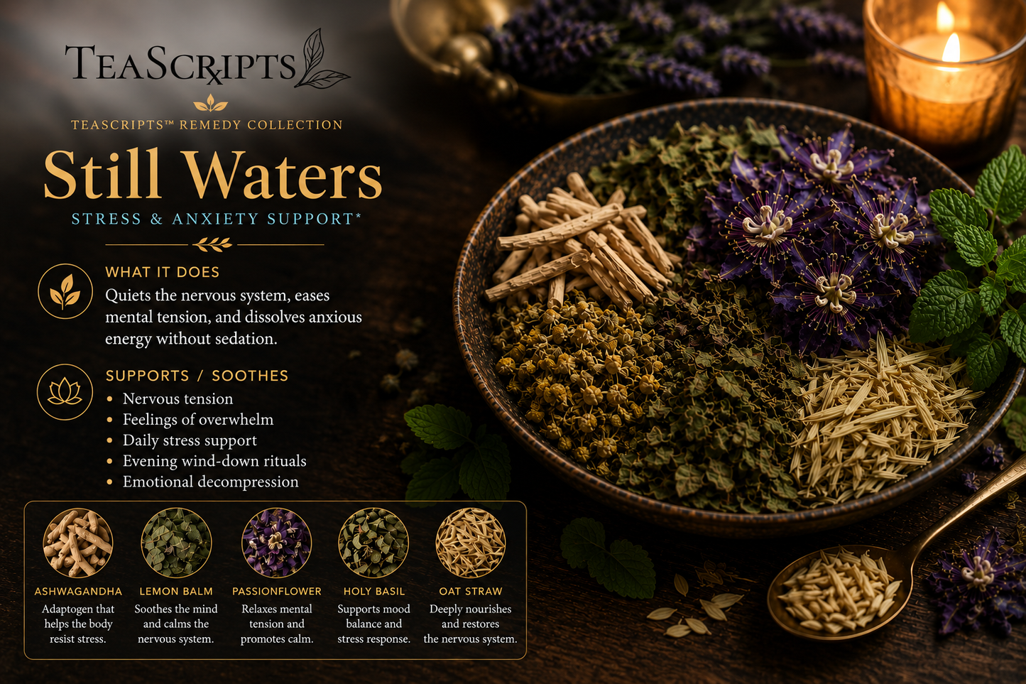 Still Waters Herbal Tea | TeaScripts